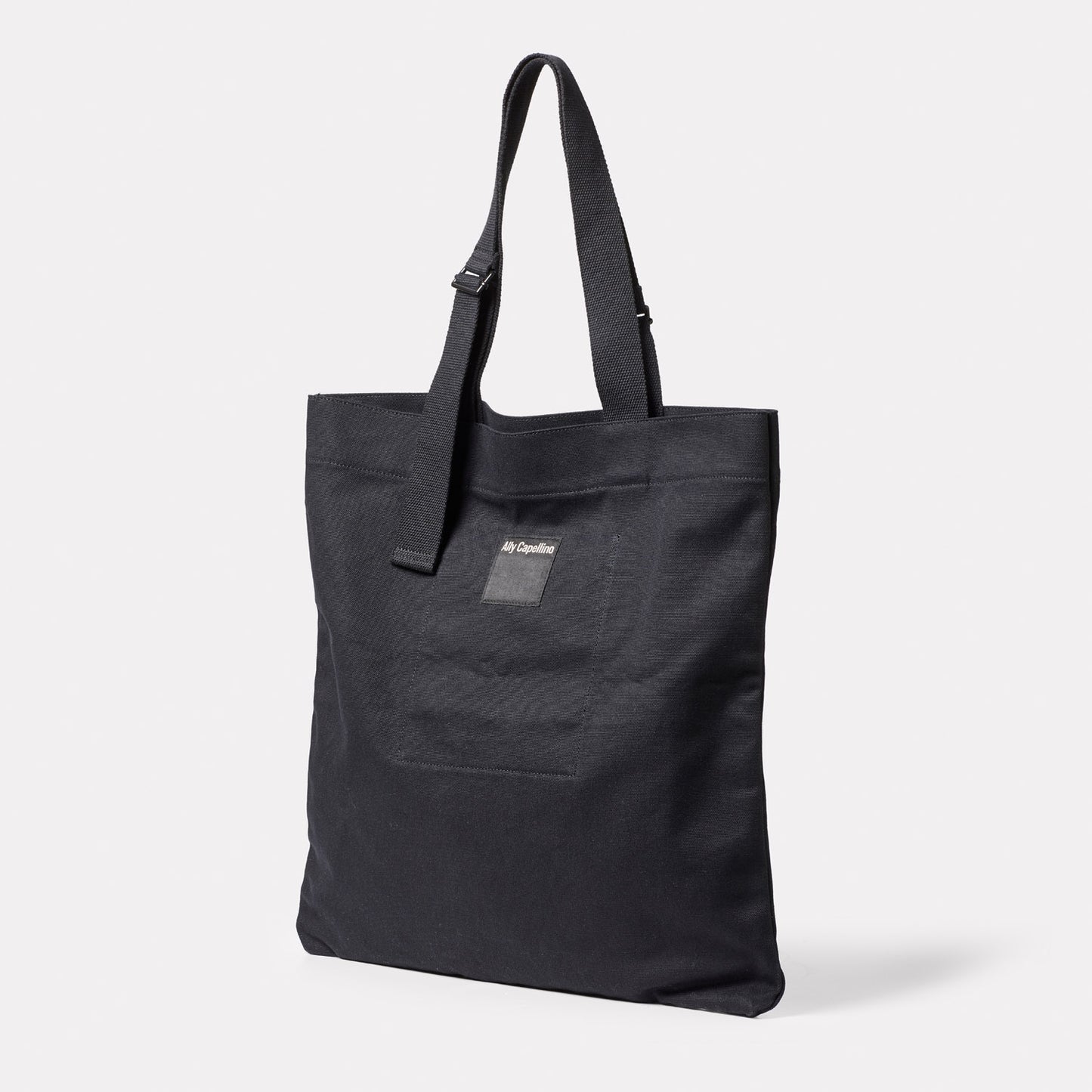 AC Canvas Tote in Black