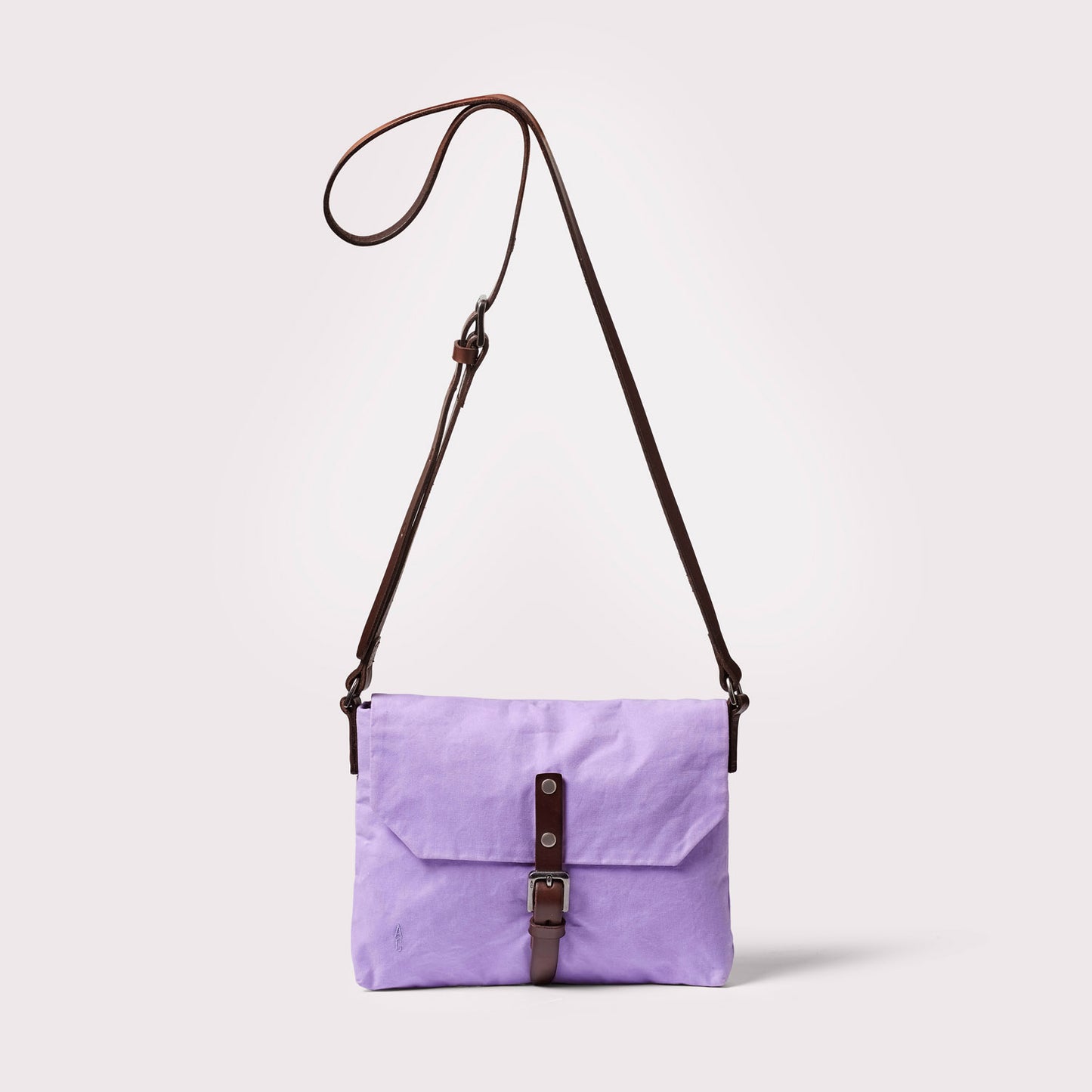 Friday Cotton Crossbody Bag in Lilac