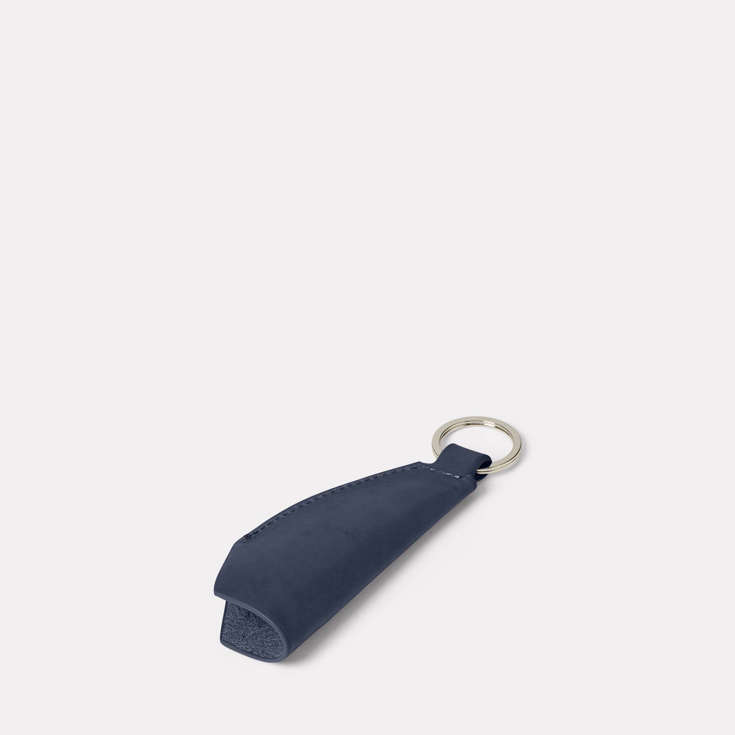 Kenneth Leather Key Fob in Teal