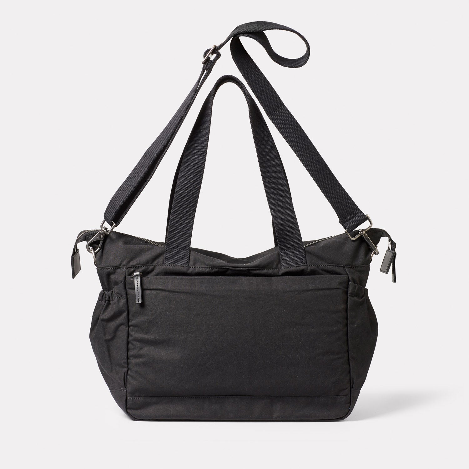 Black Holdall Bags Waxed Cotton Bag
