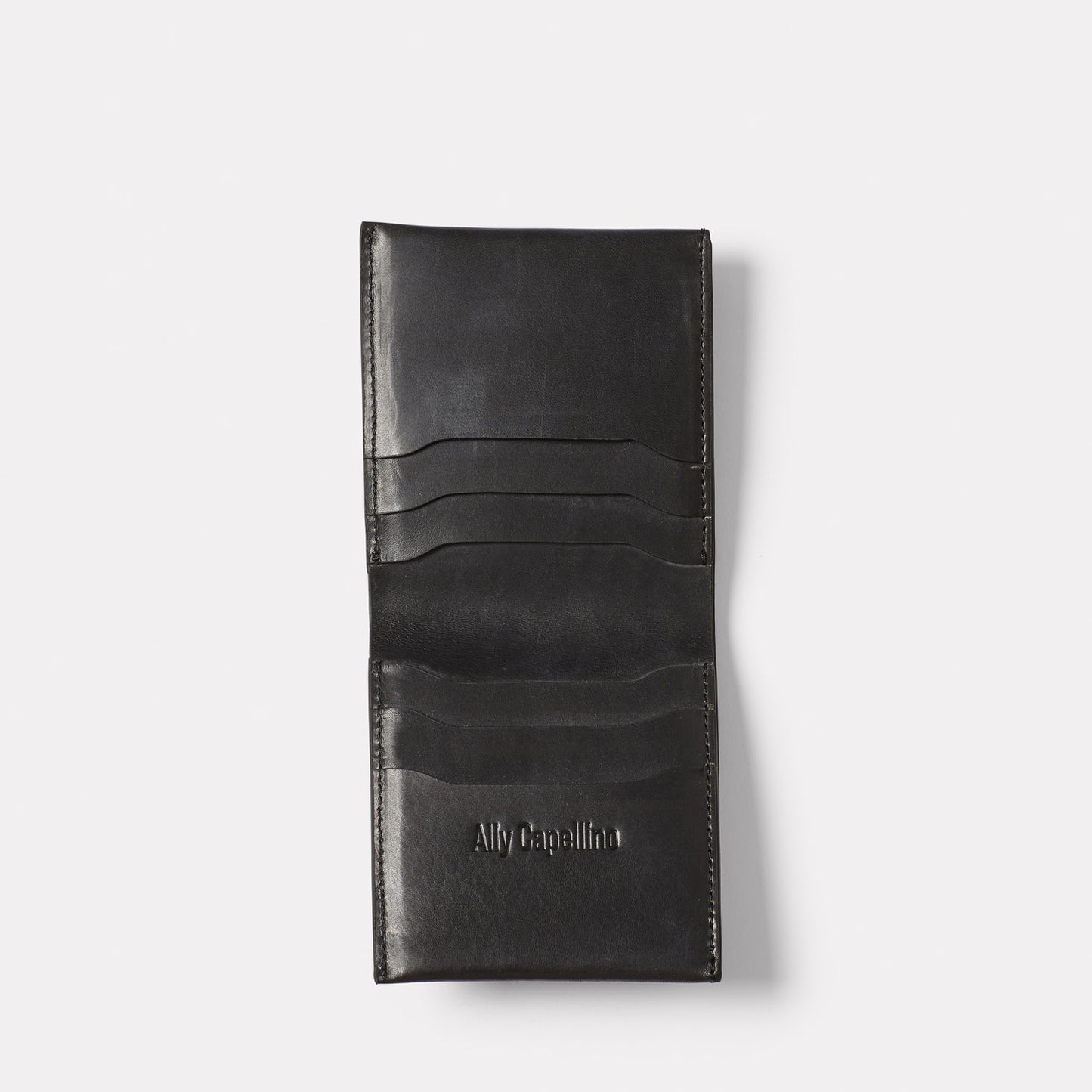 Oliver Leather Wallet in Black