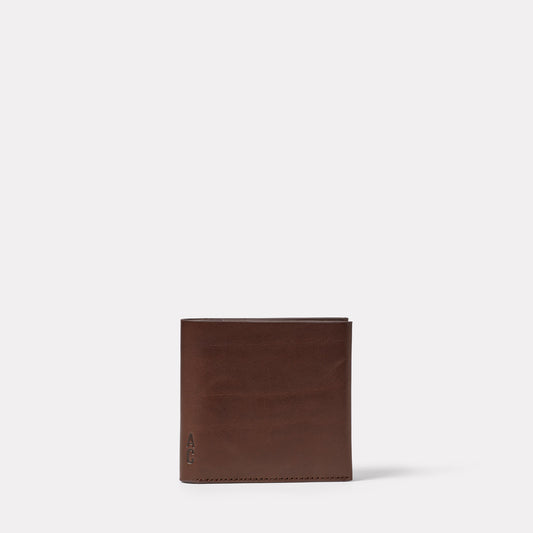 Oliver Leather Wallet in Bog