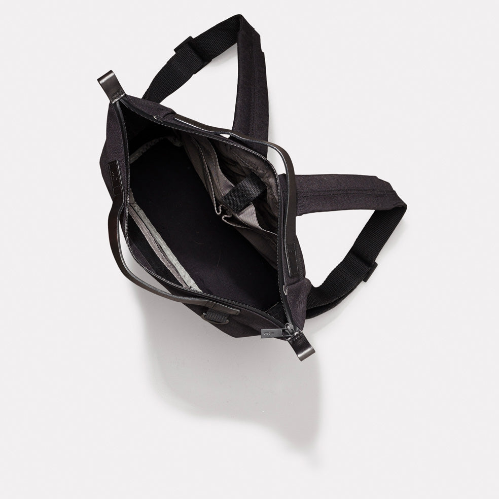 Mini Hoy Travel Cycle Recycled Backpack in Black