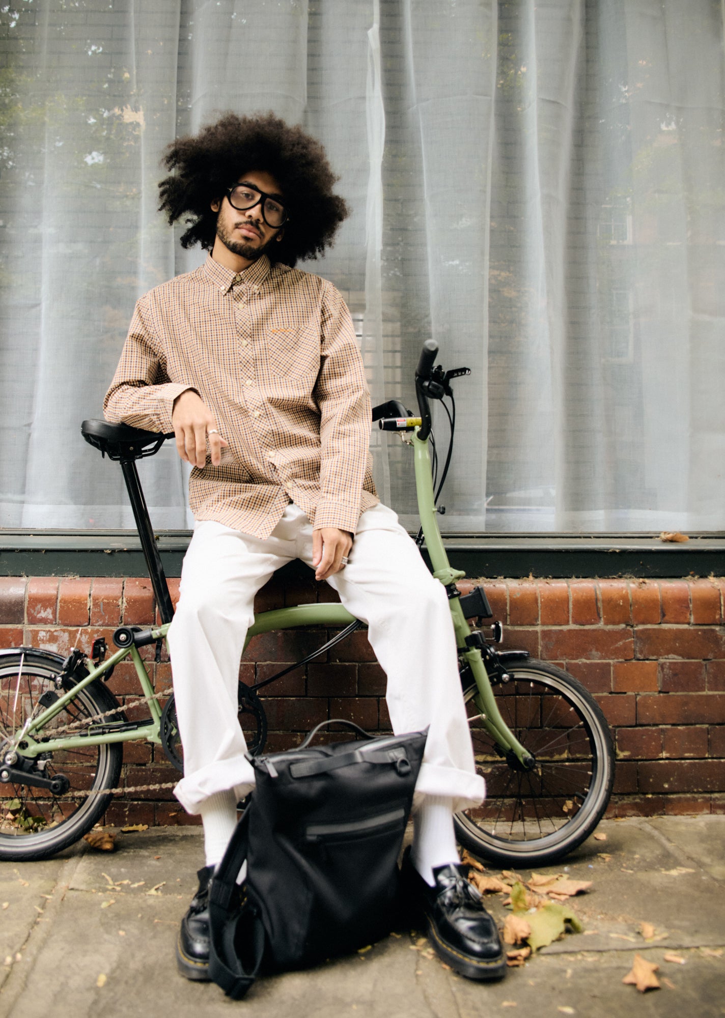 Hoy Travel Cycle Recycled Backpack in Black