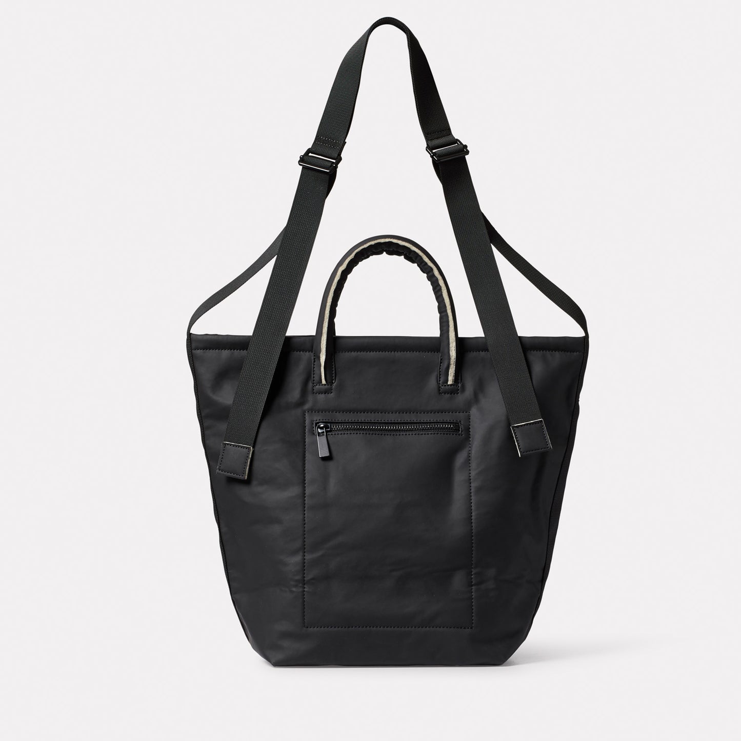 Hadley Abaca Crossbody Bucket Bag in Black
