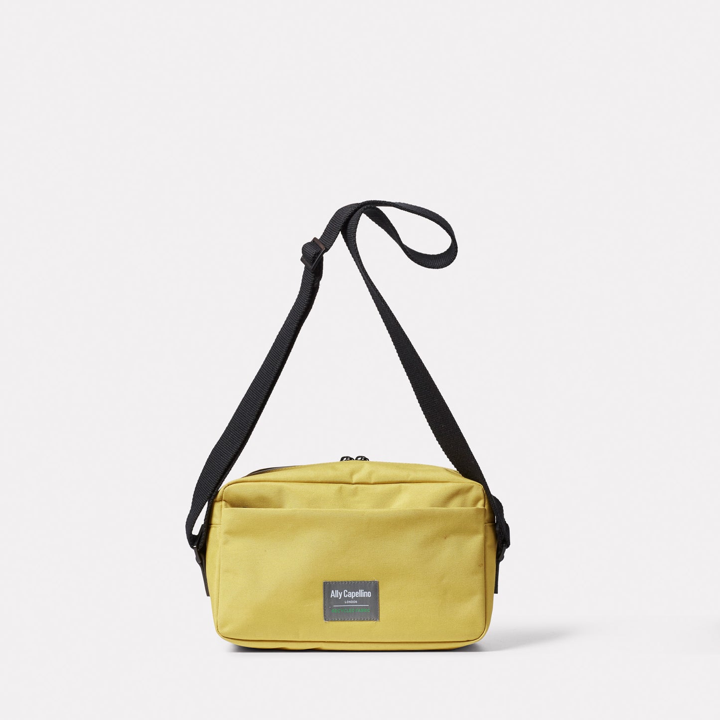 Hotspur Travel Cycle Recycled Crossbody Bag in Lemon