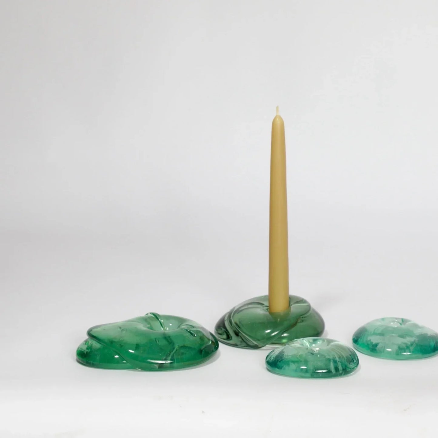 Common Sands Candle Holder | made from fridge glass