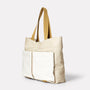 ss19, womens, tote, leather tote, beige leather tote, stone leather,
