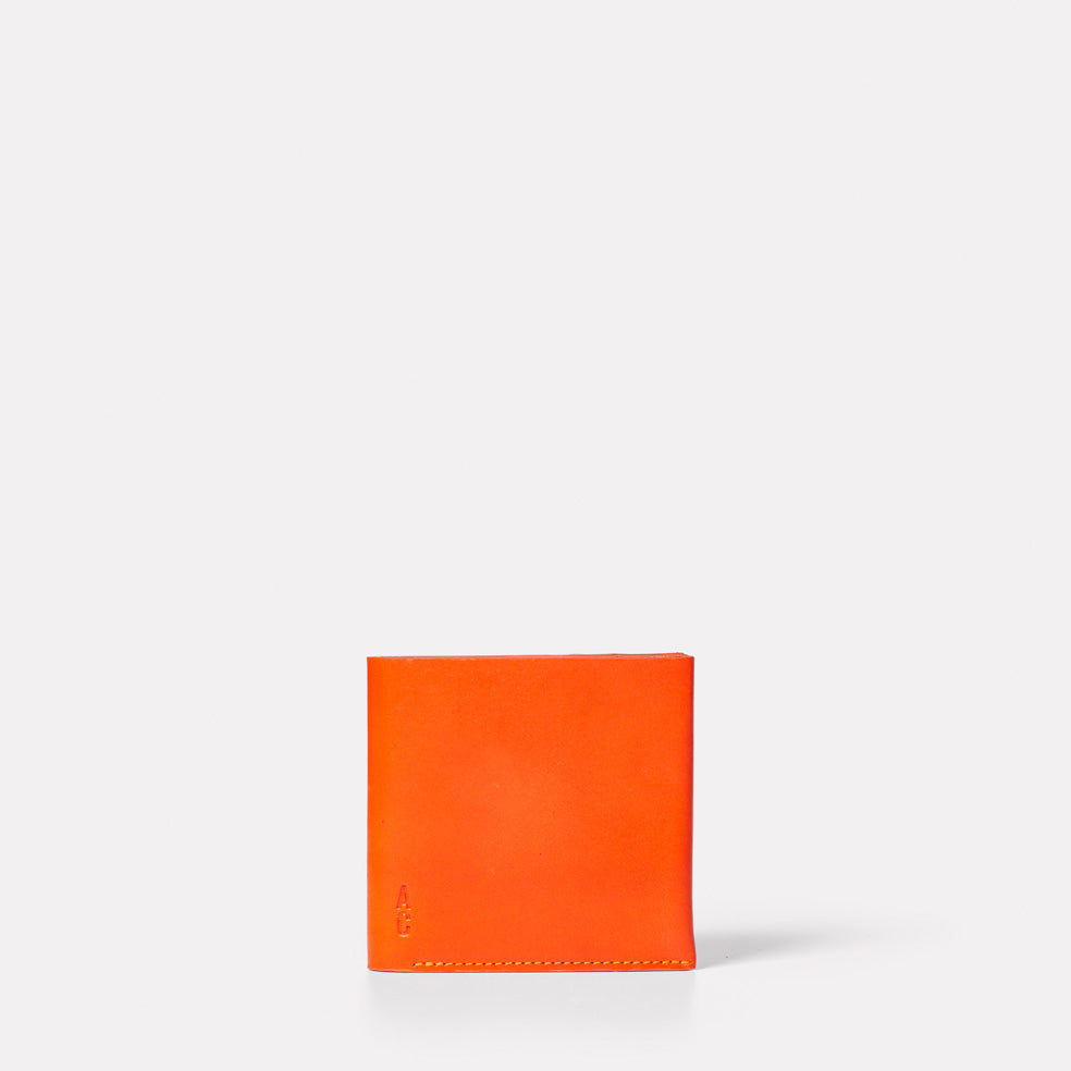 Oliver Leather Wallet in Flame-SMALL LEATHER GOODS-Ally Capellino-Ally Capellino
