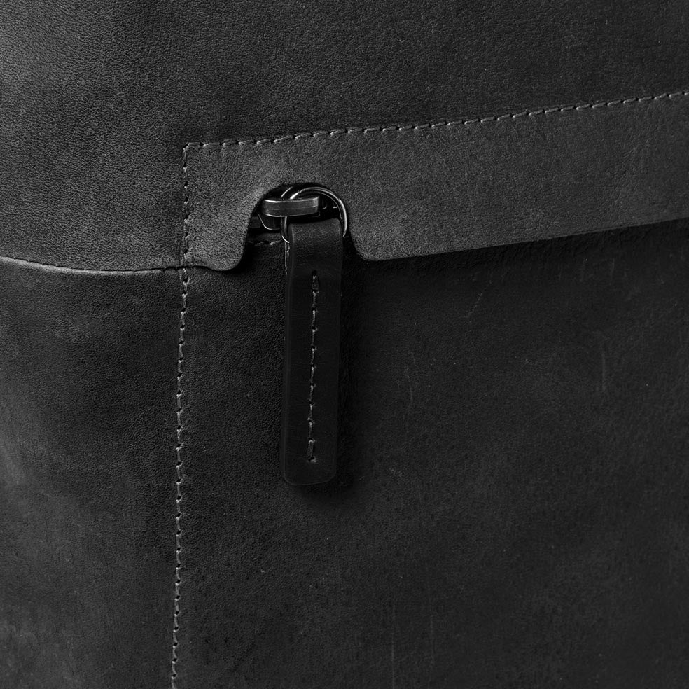 Black Laptop Backpacks Italian Leather Bags