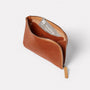 Ally Capellino Hocker Medium Calvert Leather Purse Redwood Inside Detail