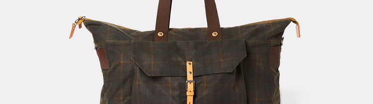 Ally Capellino Freddie Waxed Cotton Holdall
