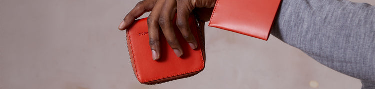 Ally Capellino AW21 Leather Wallet and Purse