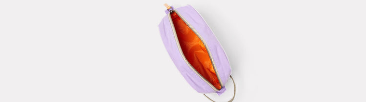 Ally Capellino Simon Waste You Want Waxed Cotton Wash Bag