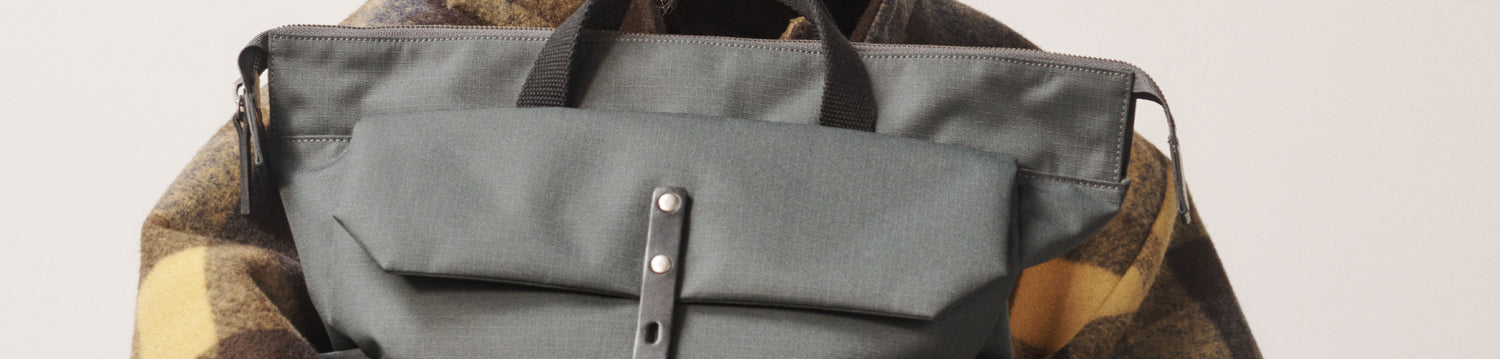 Recycled Ripstop Nylon backpack Detail
