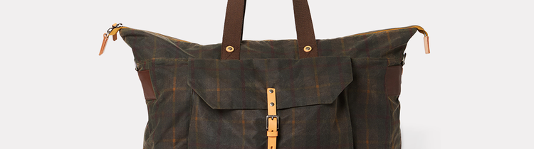 Ally Capellino Freddie Waxed Cotton Holdall