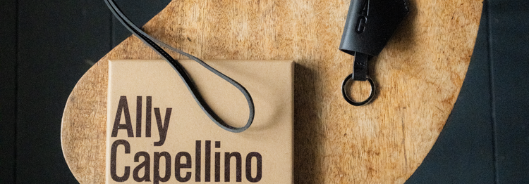 top of Ally Capellino Percy Purse in Flame