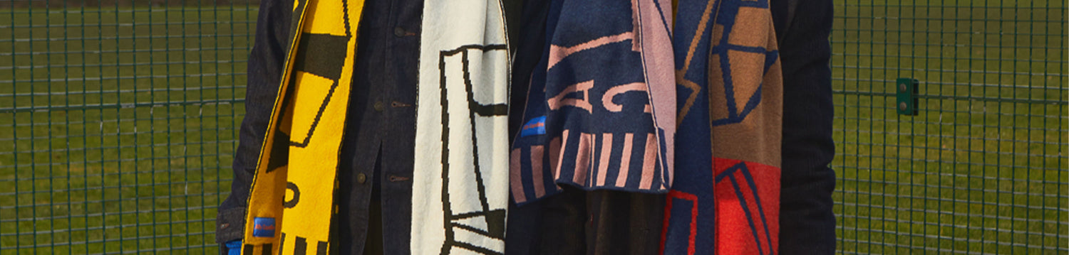Ally Capellino AW22 Campaign Wool Scarves