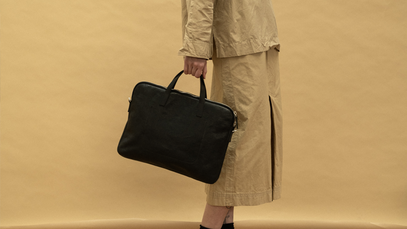 Ally Capellino AW21 Leather Bag Detail