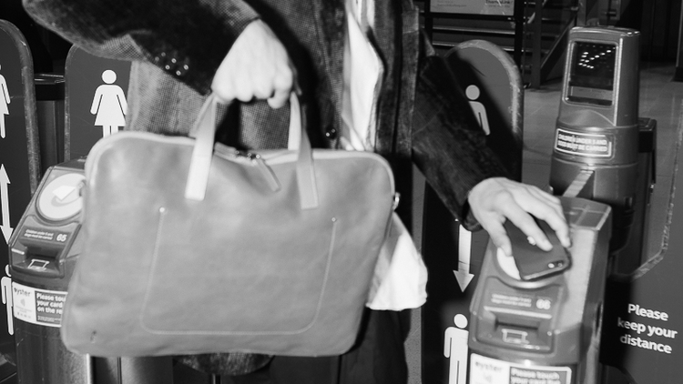 Ally Capellino AW21 Leather Bag Detail