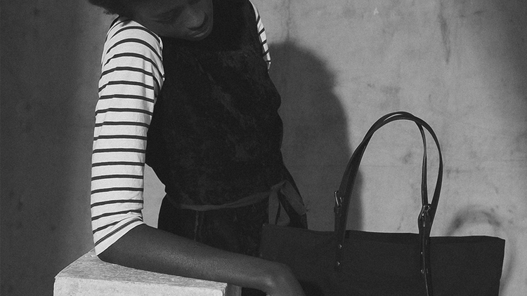 Ally Capellino Lloyd Calvert Leather Bucket Bag