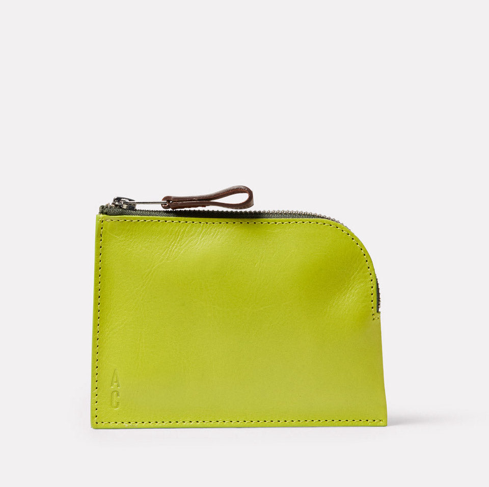 Percy Leather Purse in Frog