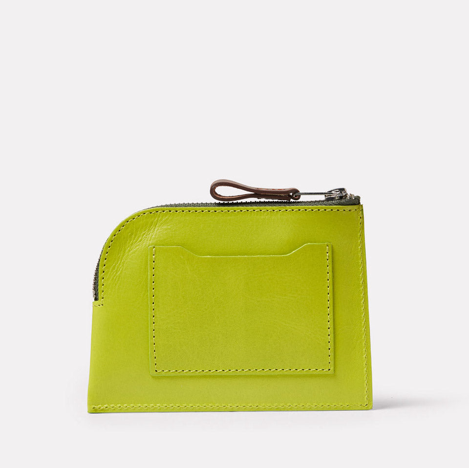 Percy Leather Purse in Frog