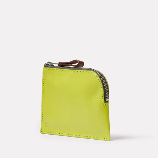 Percy Leather Purse in Frog