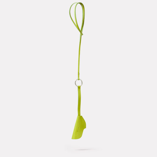 Kamal Leather Key Lanyard in Frog