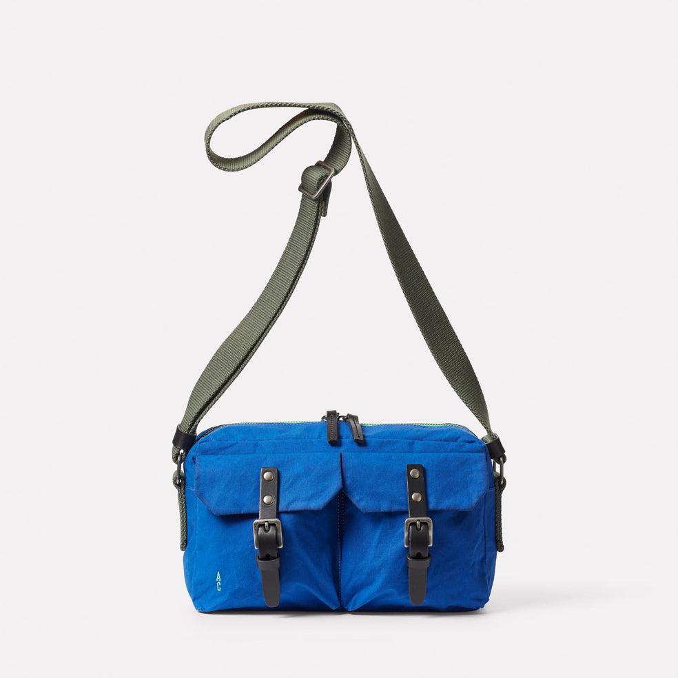 Franco Waxed Cotton Crossbody Bag in Oxbridge Ally Capellino