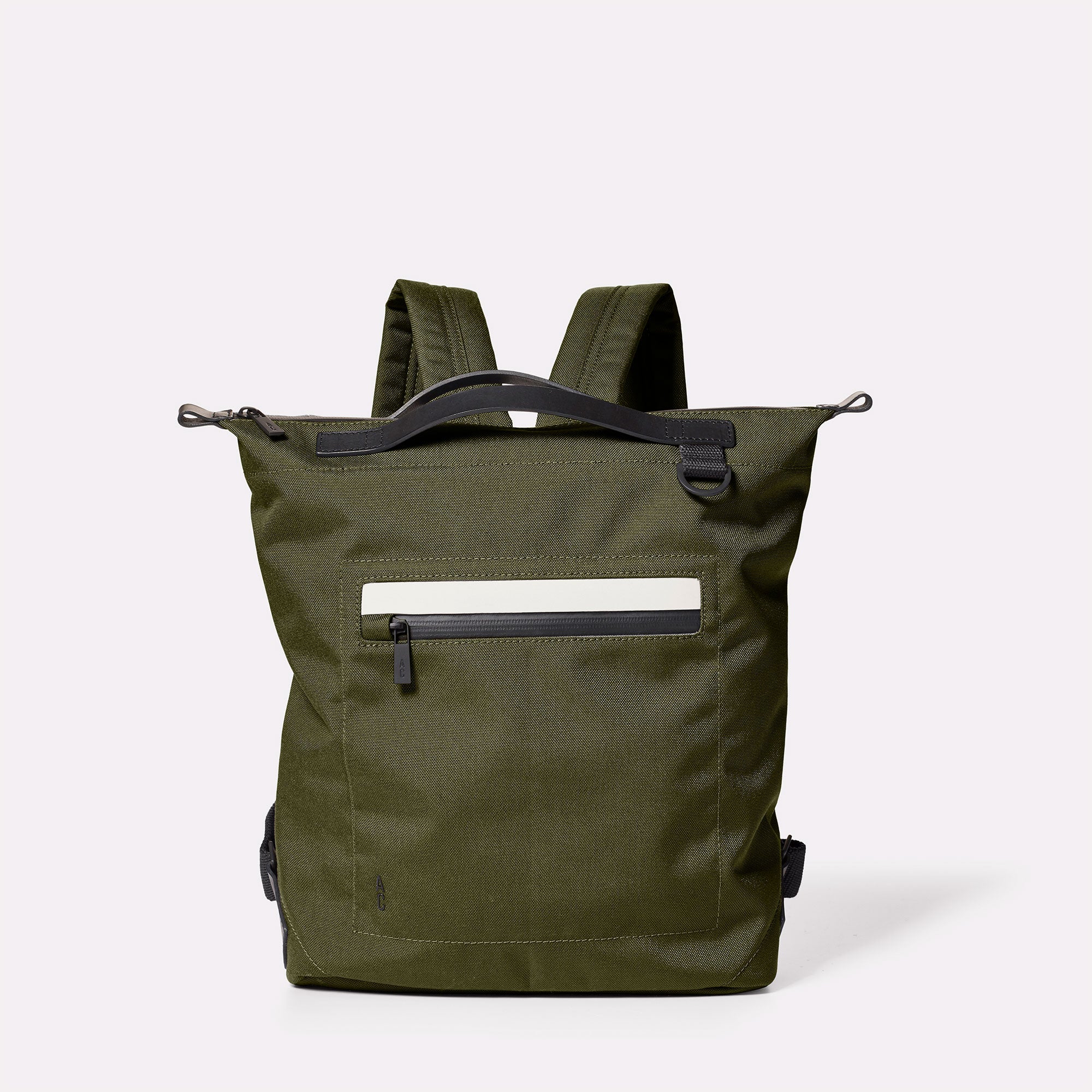 Mini Hoy Travel Cycle Recycled Backpack in Algae