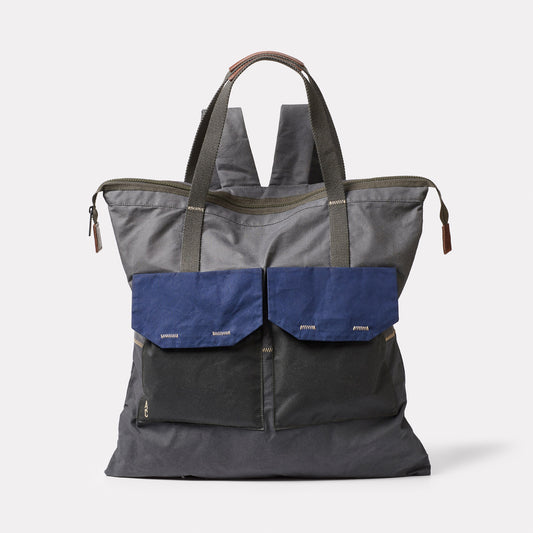 Hank WUW Waxed Cotton Backpack in Cave