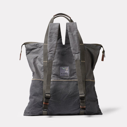 Hank WUW Waxed Cotton Backpack in Cave