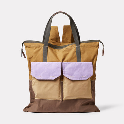 Hank WUW Waxed Cotton Backpack in Meadow