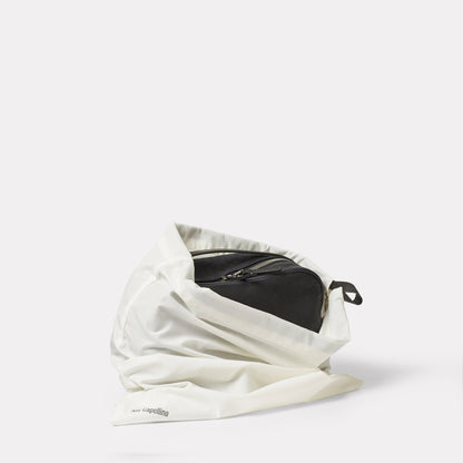 Leila Plus Leather Crossbody Bag in Black