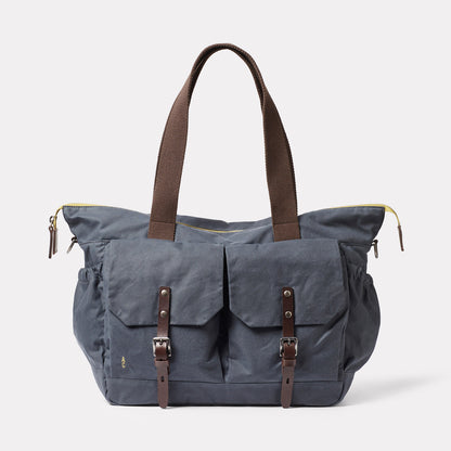 Maxi Changing Bag in Steel