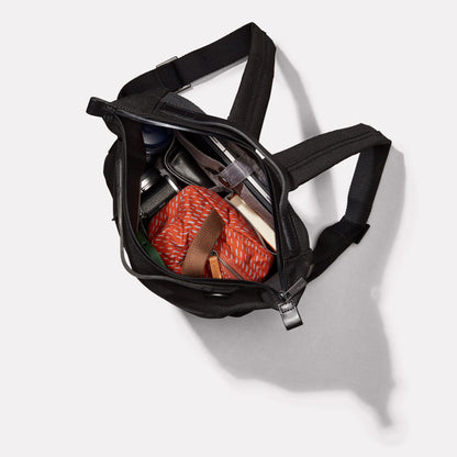Mini Hoy Travel Cycle Recycled Backpack in Black