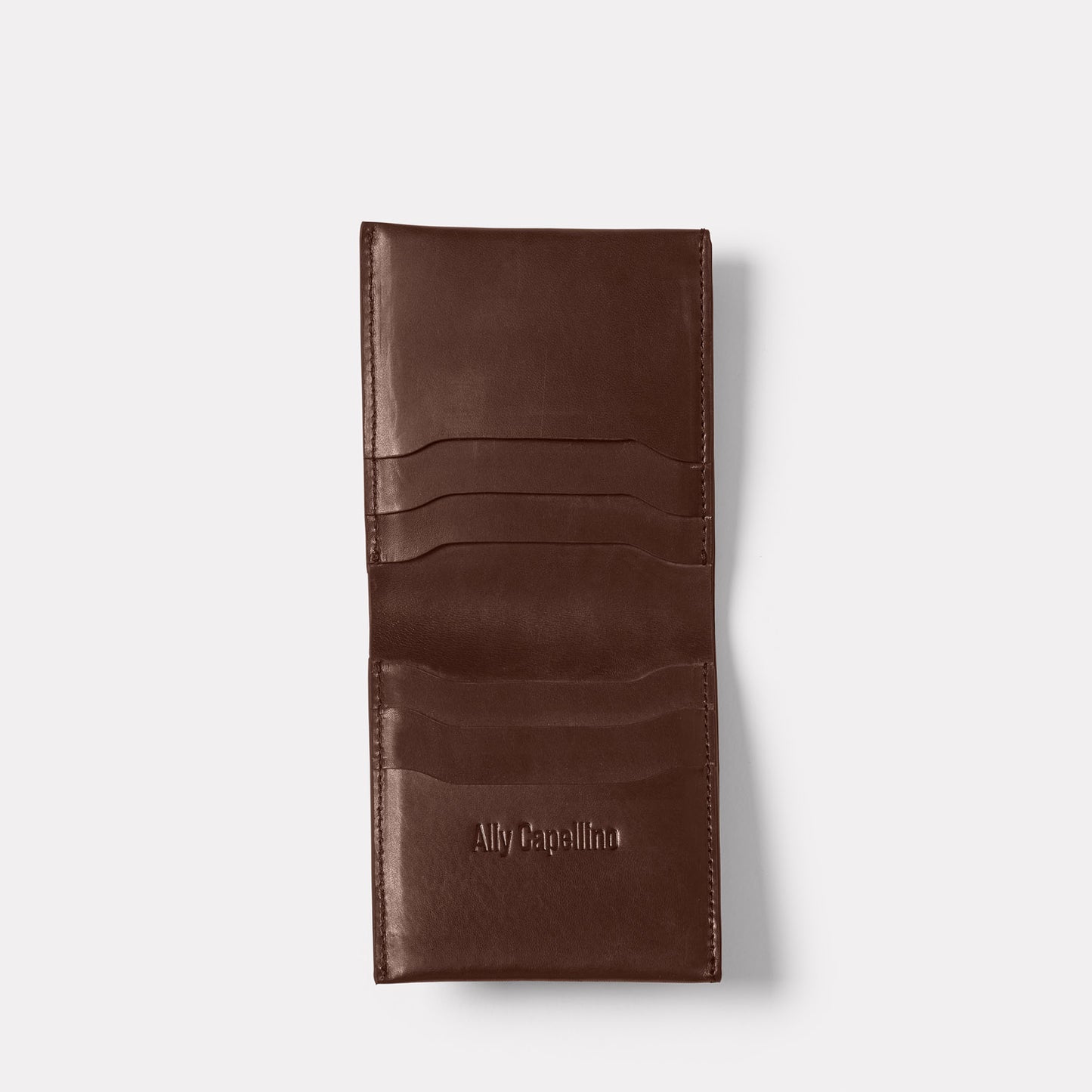 Oliver Leather Wallet in Bog