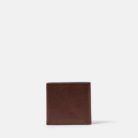 Oliver Leather Wallet in Bog