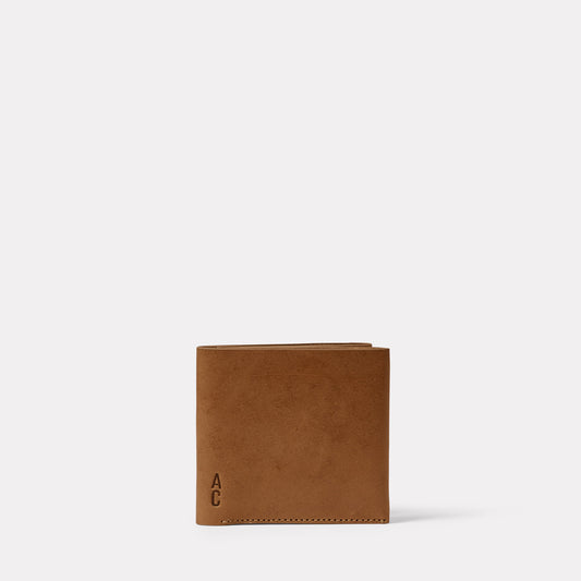 Oliver Leather Wallet in Tan