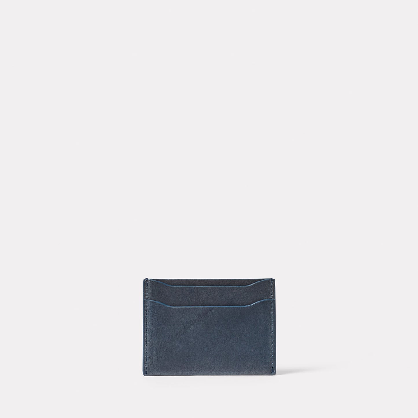 Pete Leather Card Holder in Teal