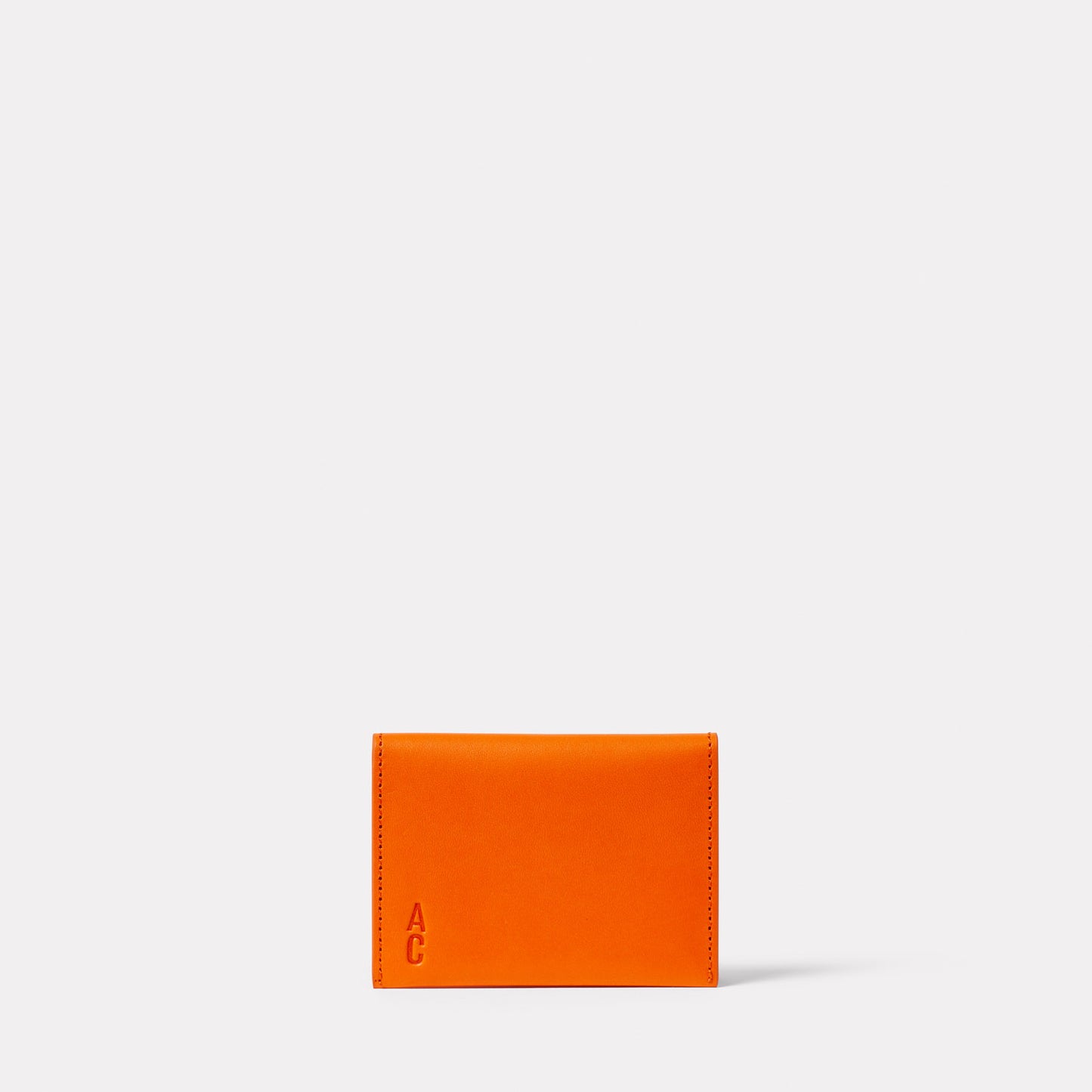 Petra Leather Cardholder in Flame