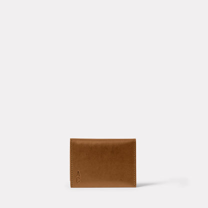 Petra Leather Cardholder in Tan