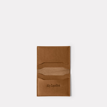 Petra Leather Cardholder in Tan