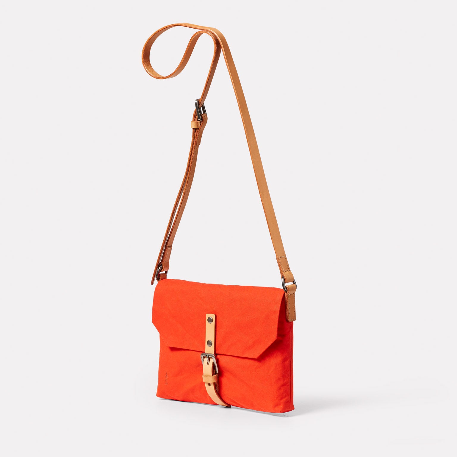 Friday Cotton Crossbody Bag in Lava