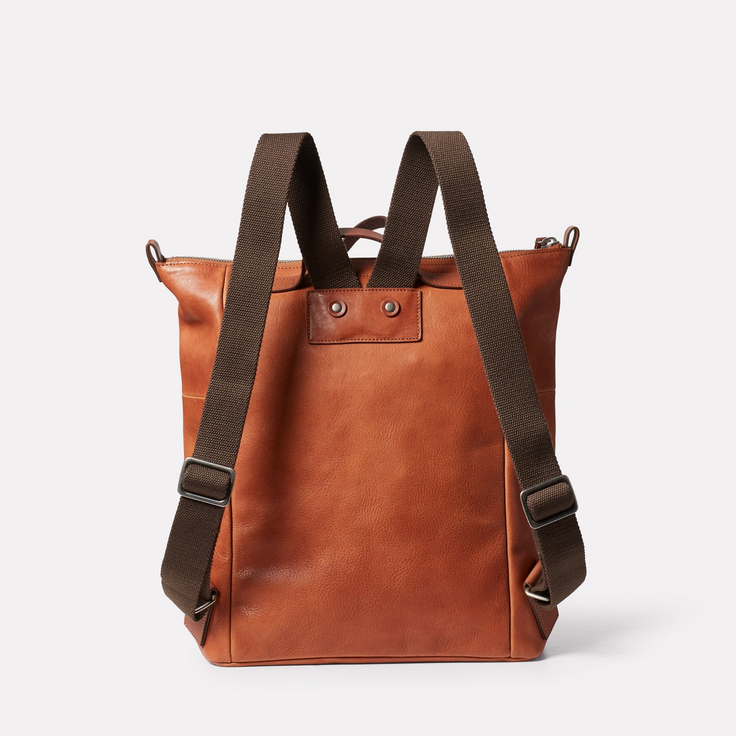 Hoy Mini Calvert Leather Backpack in Tan