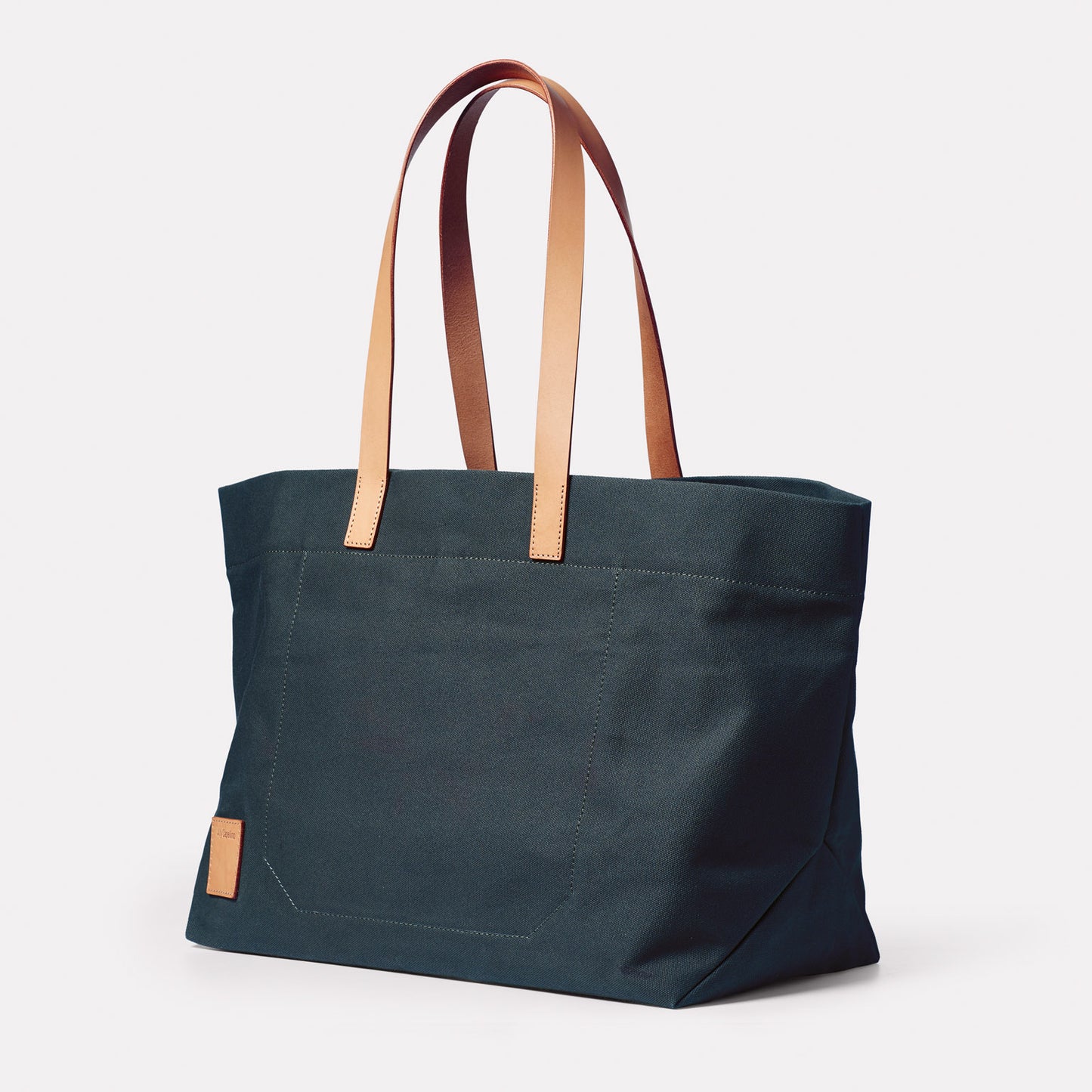 Clement Large Canvas Tote Bag in Navy