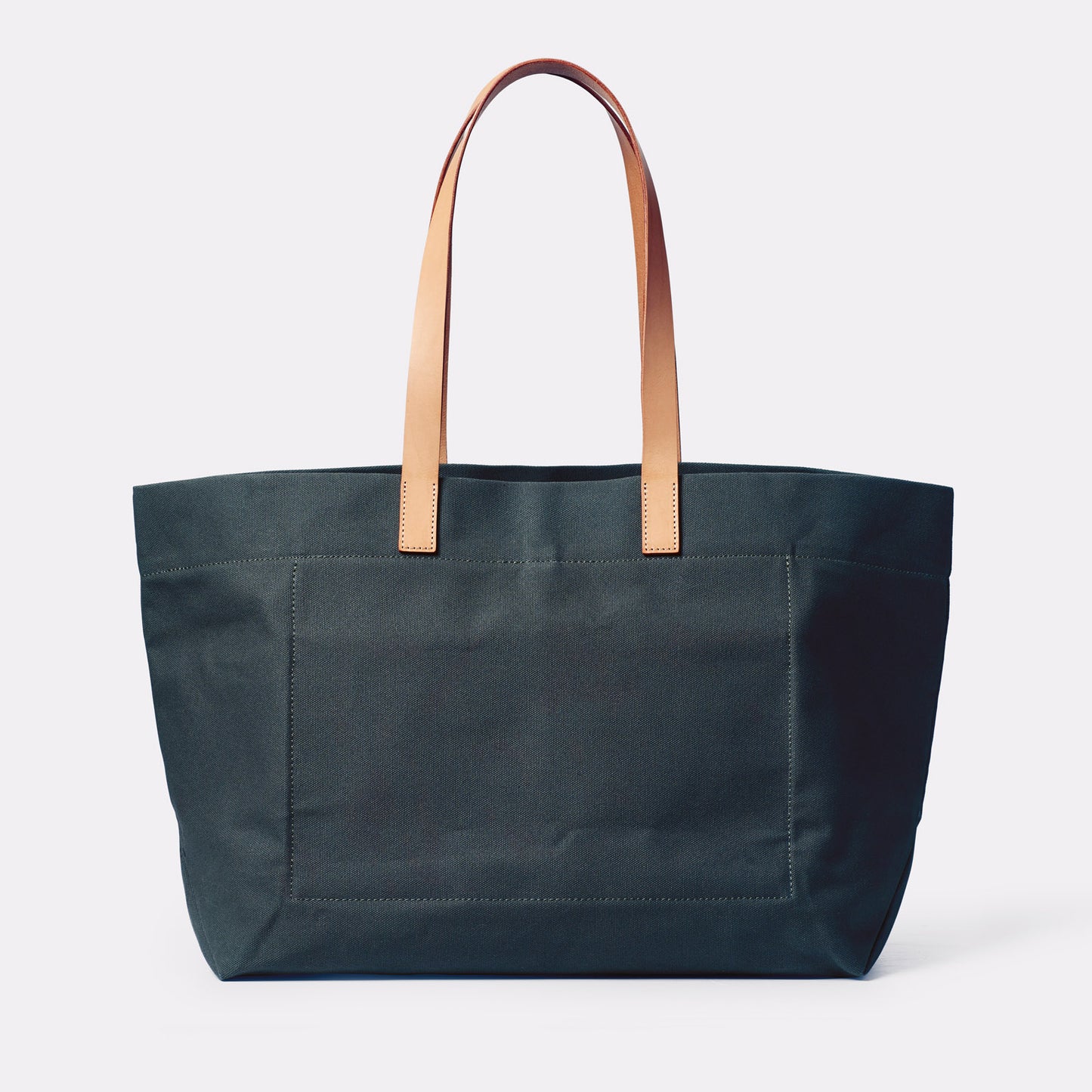 Clement Large Canvas Tote Bag in Navy