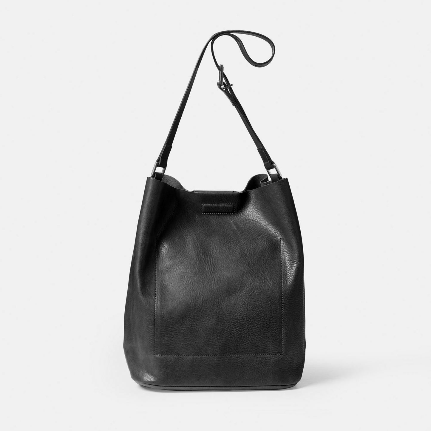 Lloyd Small Calvert Leather Bucket Bag in Black