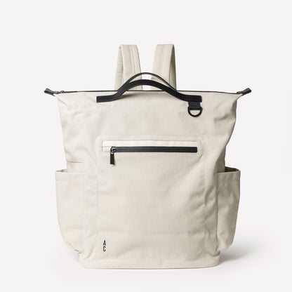 Hoy Travel Cycle Recycled Backpack in Rice